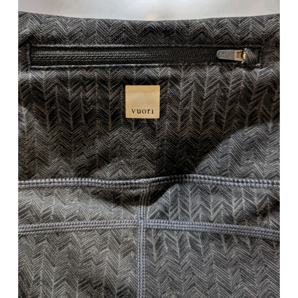 Vuori Gray Pace High Waisted Yoga Women's Activewear Leggings Size Medium - Picture 10 of 12
